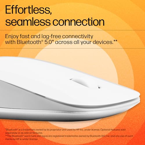 HP 410 Slim White Bluetooth