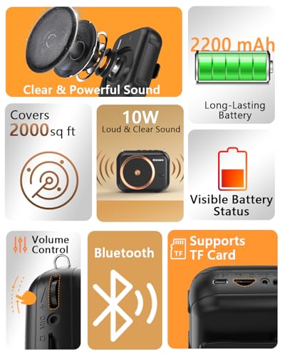GRENARO Voice Amplifier for Teachers