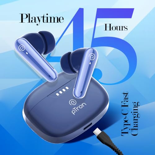 pTron Basspods Tour TWS Earbuds
