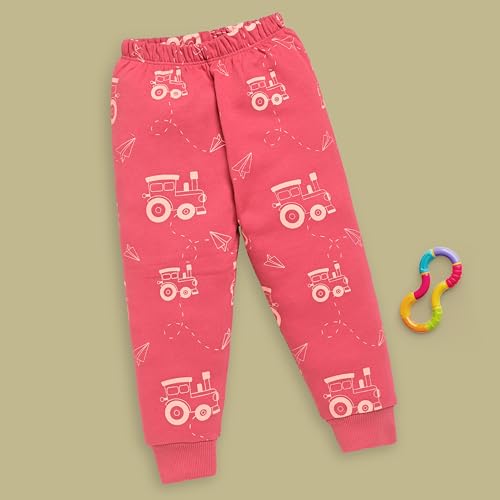 LuvLap Baby Boys Full Sleeve Boys Hooded Sweatshirt & Pyjama Set - Image 5