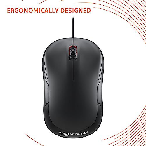amazon basics Wired USB Mouse