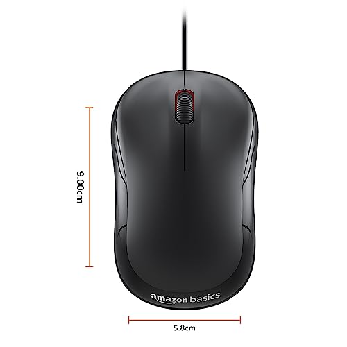 amazon basics Wired USB Mouse