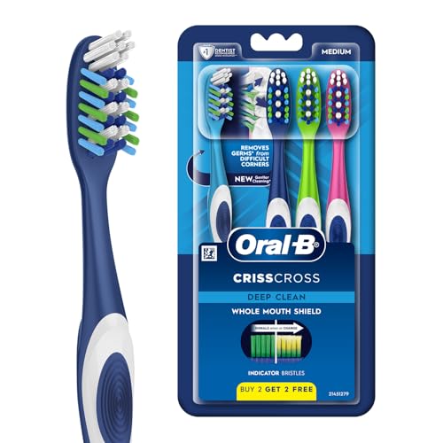 Oral B Pro Health Adult Manual Toothbrush Medium (Buy 2 Get 2 Free)