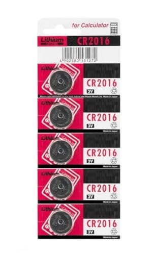 Invento 15pcs 3V CR2016 Li-ion