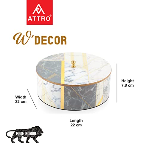 Attro Marble Gold Designer Wooden