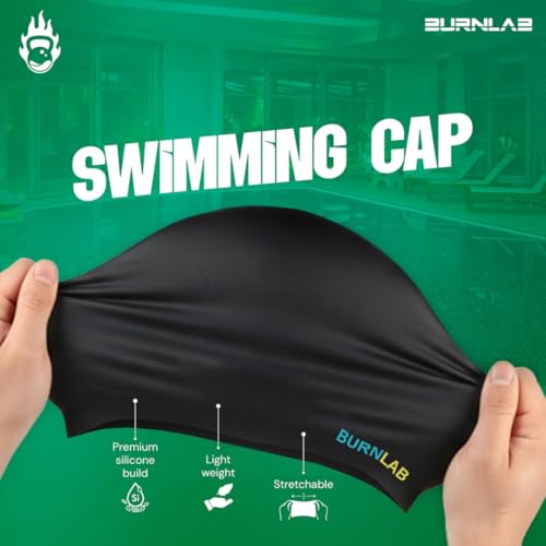 Burnlab Silicone Swimming Cap