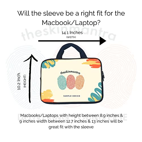 Theskinmantra Life Teaches Us Sleeve for 14 inch laptops - Image 7