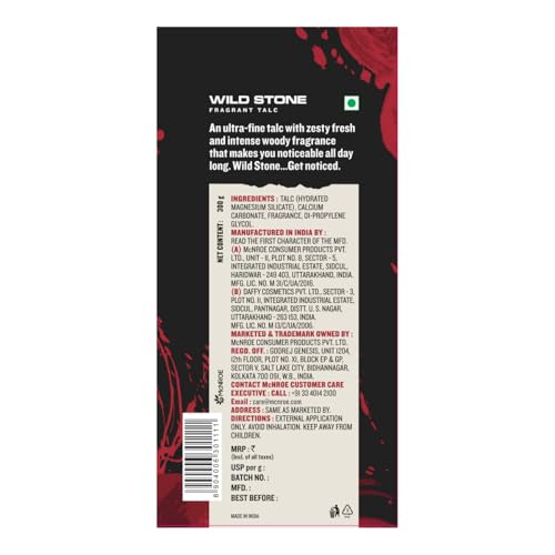 Wild Stone Ultra Sensual Talcum