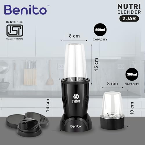 Benito FUSION Bullet 500W Nutri