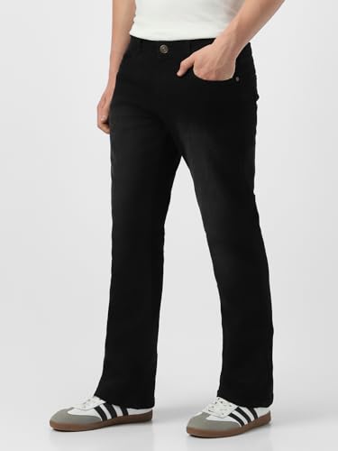 Neostreak Men's Washed Bootcut Jeans Stretchable - Image 3