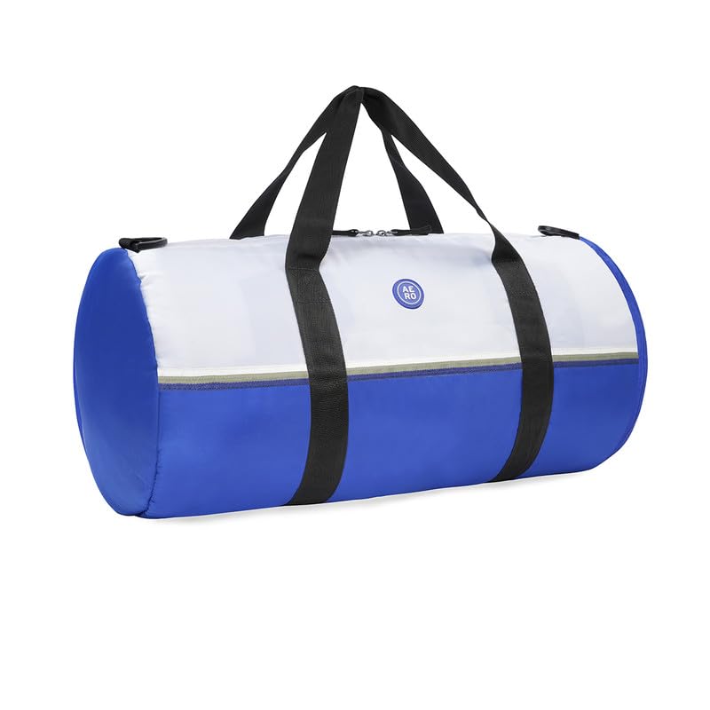 Aeropostale Duo Unisex Polyester 38L Gym Bag Duffel - White - Image 2