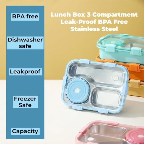 Storescent Lunch Box 3 Compartment