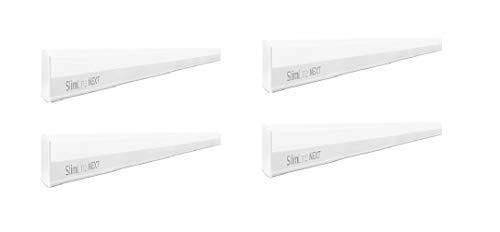 Philips Slimline 5-Watt 1-Feet LED Tubelight Batten (Warm White, Pack of 4)