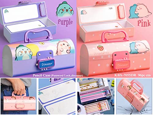 Plastic Pencil Box With Code
