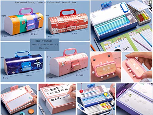 Plastic Pencil Box With Code