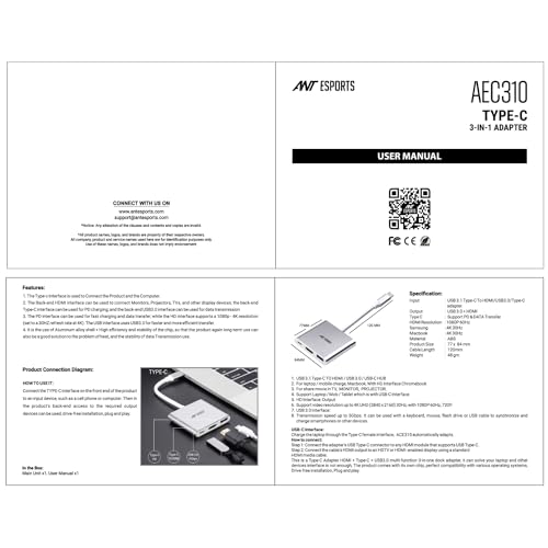 Ant Esports AEC310 USB C