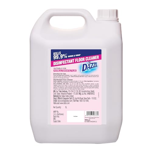 DABUR Dazzl Disinfectant Floor Cleaner - 5L - Image 5