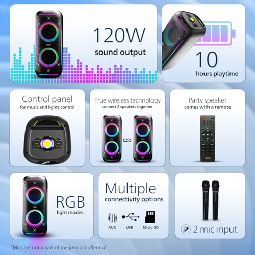 Philips TAX4910/94 120W Wireless Bluetooth