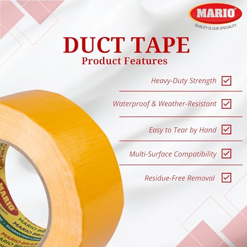 Mario Multipurpose Duct Tape Yellow
