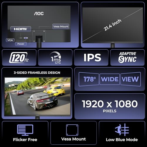 AOC 22B15H2 21.45” Full HD