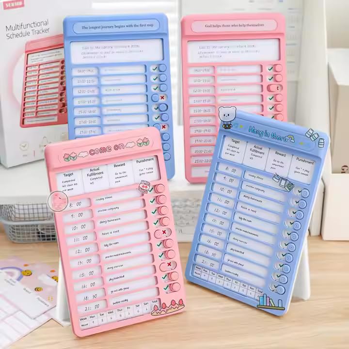 Crackles Portable Self-Discipline Chores Chart