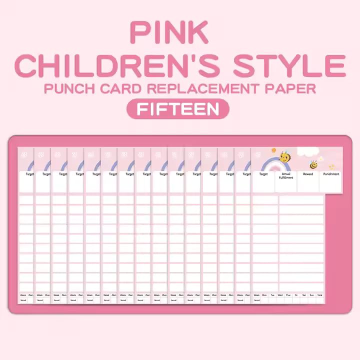 Crackles Portable Self-Discipline Chores Chart