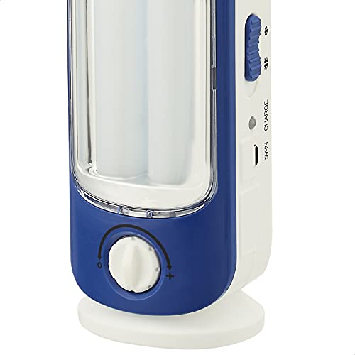 amazon basics Glow 180 Degree Rechargeable Led Light, Blue, White - Image 4
