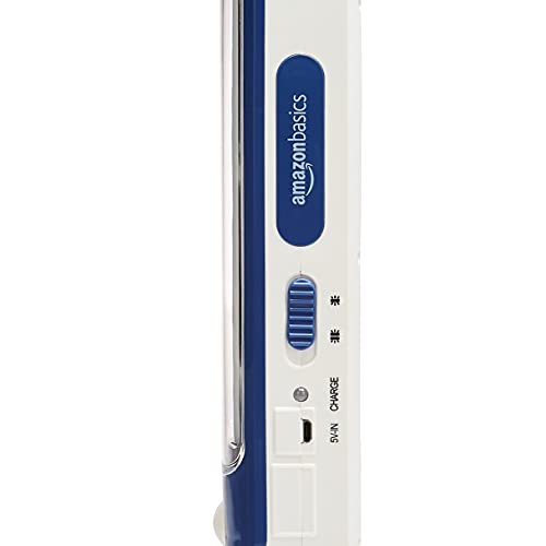 amazon basics Glow 180 Degree Rechargeable Led Light, Blue, White - Image 6