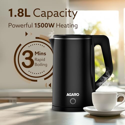 AGARO Elegant Electric Kettle, 1.8L