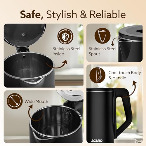 AGARO Elegant Electric Kettle, 1.8L