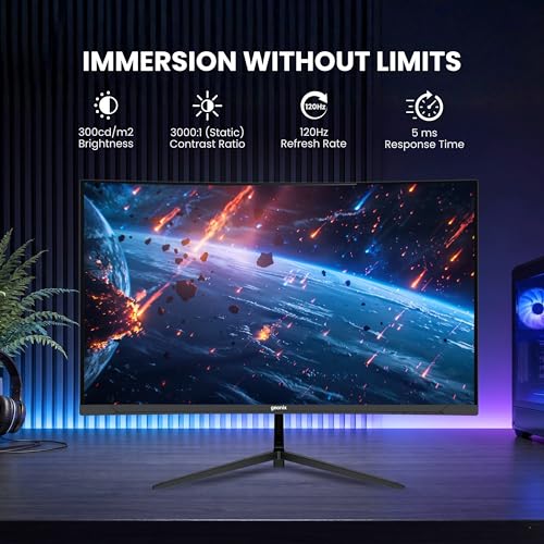 GEONIX Neon 27-Inch Curved Full