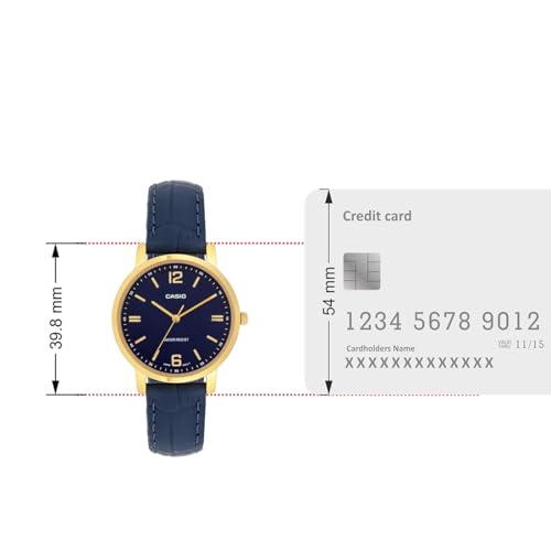 Casio Enticer Ladies LTP-SN5YGL-2A Analog Blue Dial Women (A2446) - Image 7