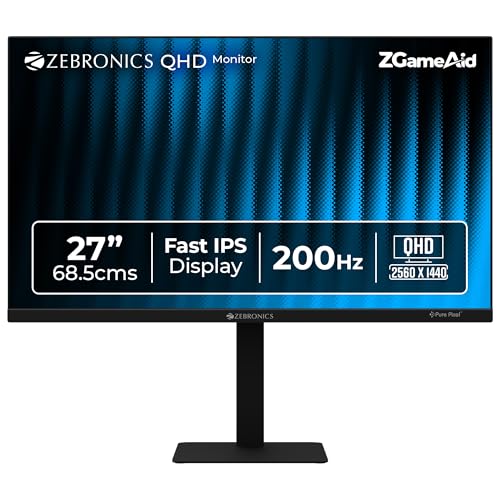Zebronics 27" QHD Bezel-Less Gaming