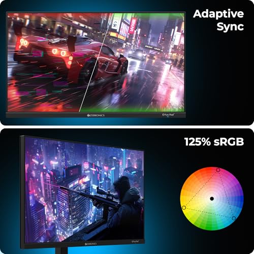 Zebronics 27" QHD Bezel-Less Gaming