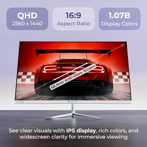 Zebronics 27 Inch QHD Gaming