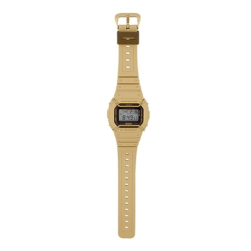 Casio Men Leather G-Shock Grey