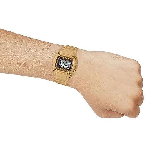 Casio Men Leather G-Shock Grey