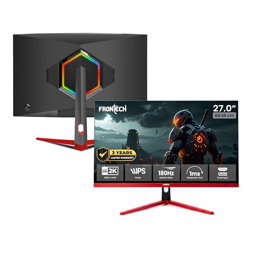 FRONTECH 27-Inch QHD 2K Gaming