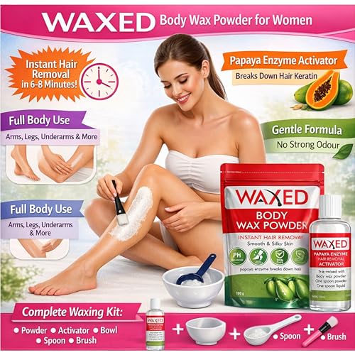 WAXED™ Body Wax Powder