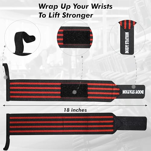 Pro Weightlifting Wrist Wraps