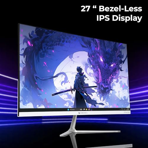 ZEBRONICS 27” Bezel-Less LED Monitor