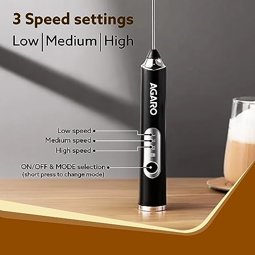 AGARO Royal Milk, 3‑Speed Electric