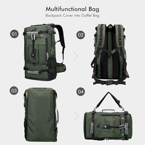 WITZMAN Travel Backpack for Men