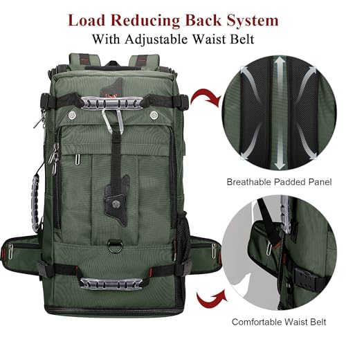 WITZMAN Travel Backpack for Men