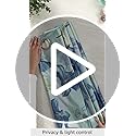 Cortina Floral Light-Filtering Polyester Curtains