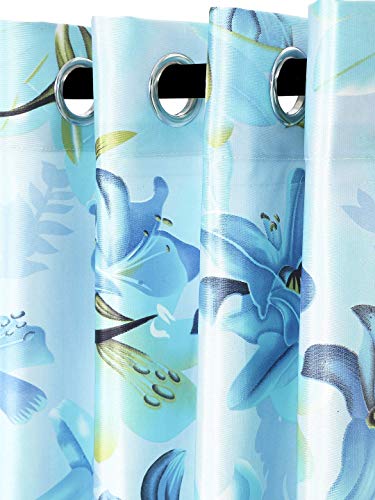 Cortina Floral Light-Filtering Polyester Curtains
