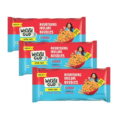 Wickedgud Whole Wheat Curry Noodles