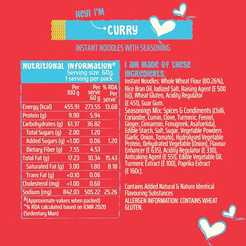 Wickedgud Whole Wheat Curry Noodles