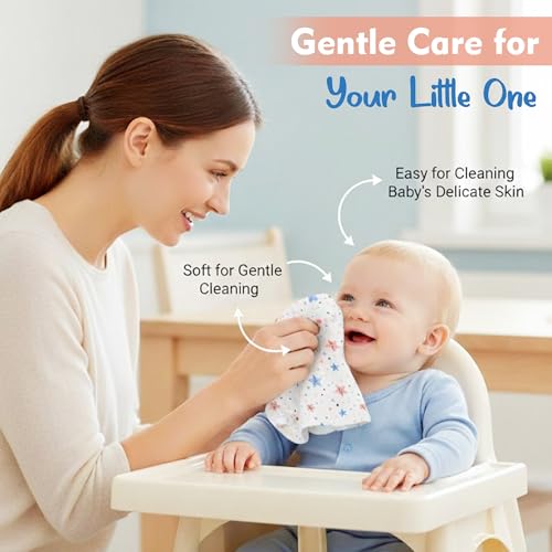 GLUN® Soft Premium Baby Washcloth