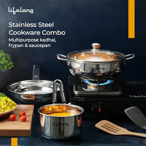 Lifelong 4 piece Stainless Steel